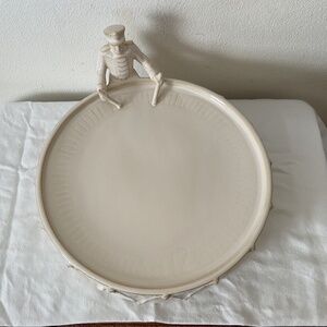 Pottery Barn Stoneware Cake Plate